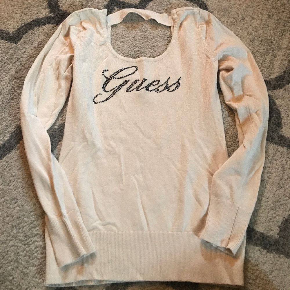 Guess long sleeve soft shirt like new